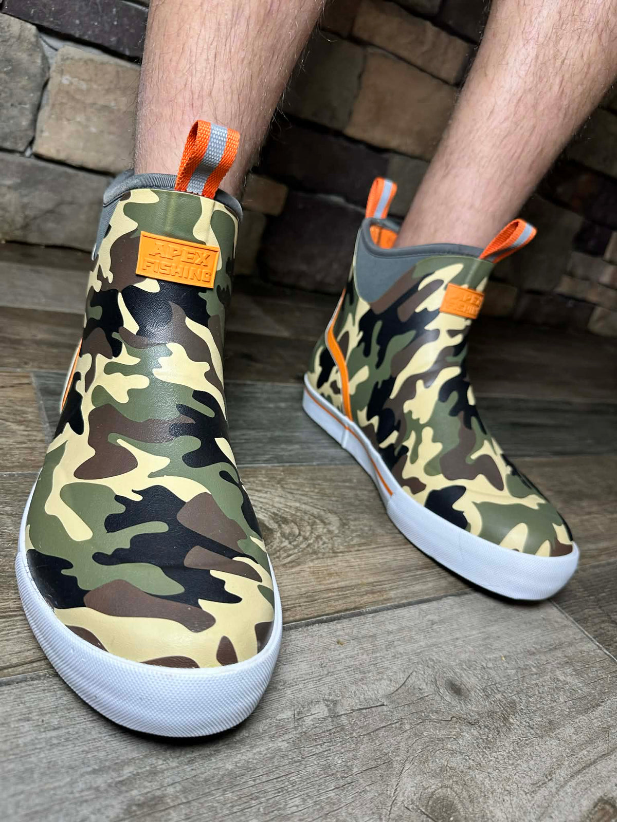 Camo Deck Boots