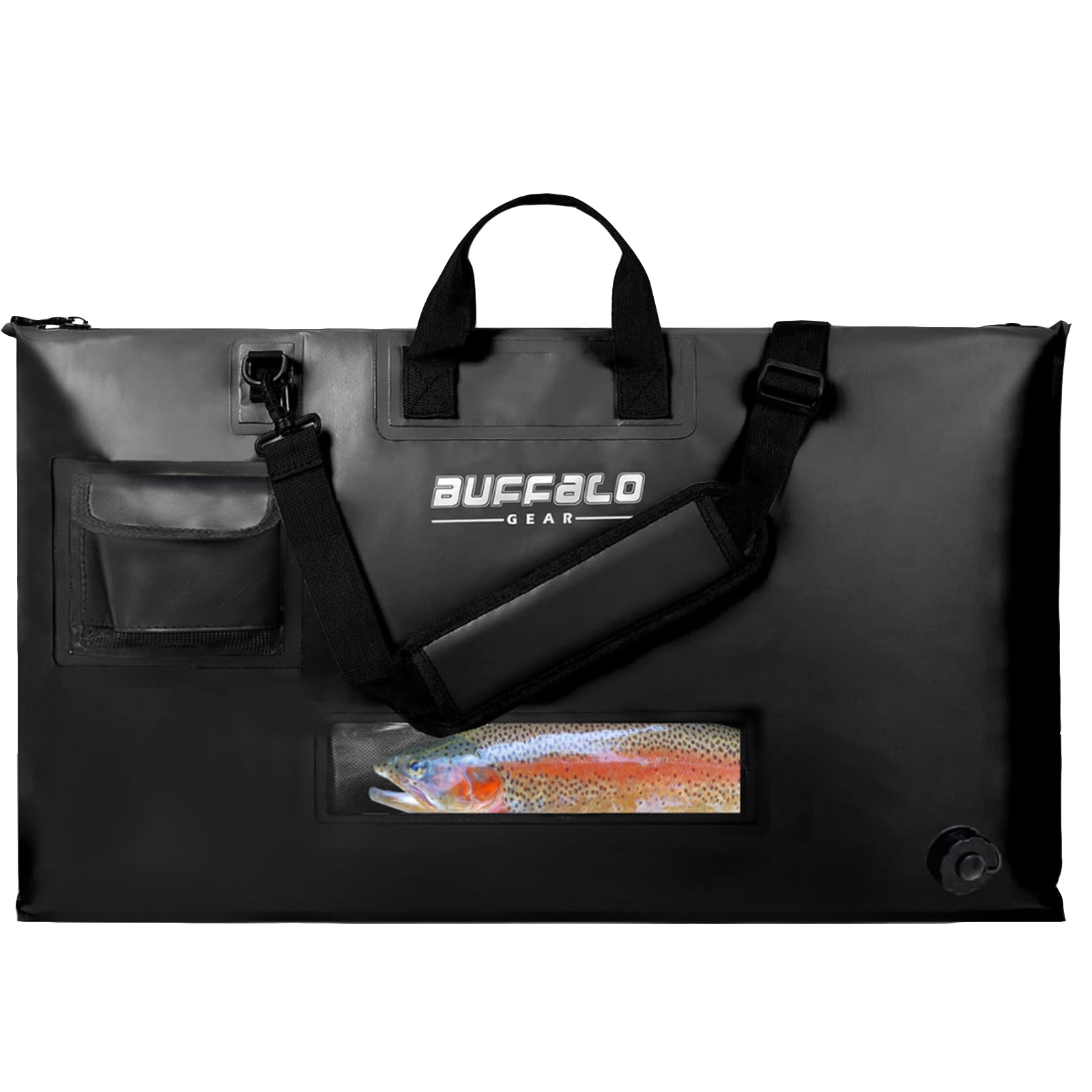 32'' Waterproof Fish Bag With Aerator Pocket for Live Bait – Team Dual ...