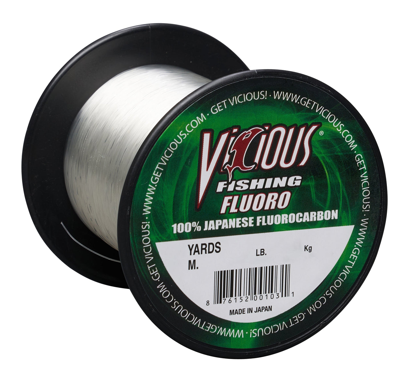 Vicious 100% Japanese Fluoro - 4 Lb Test