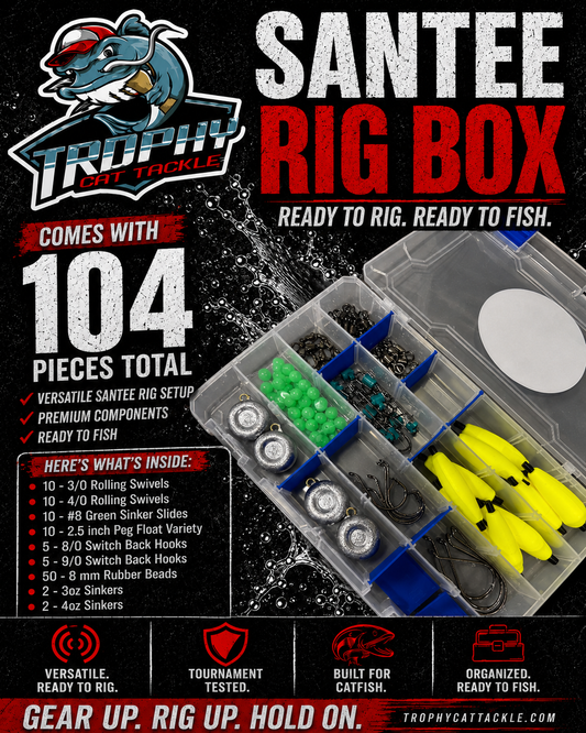 Santee Rig Catfish Tackle Box | Trophy Cat Tackle