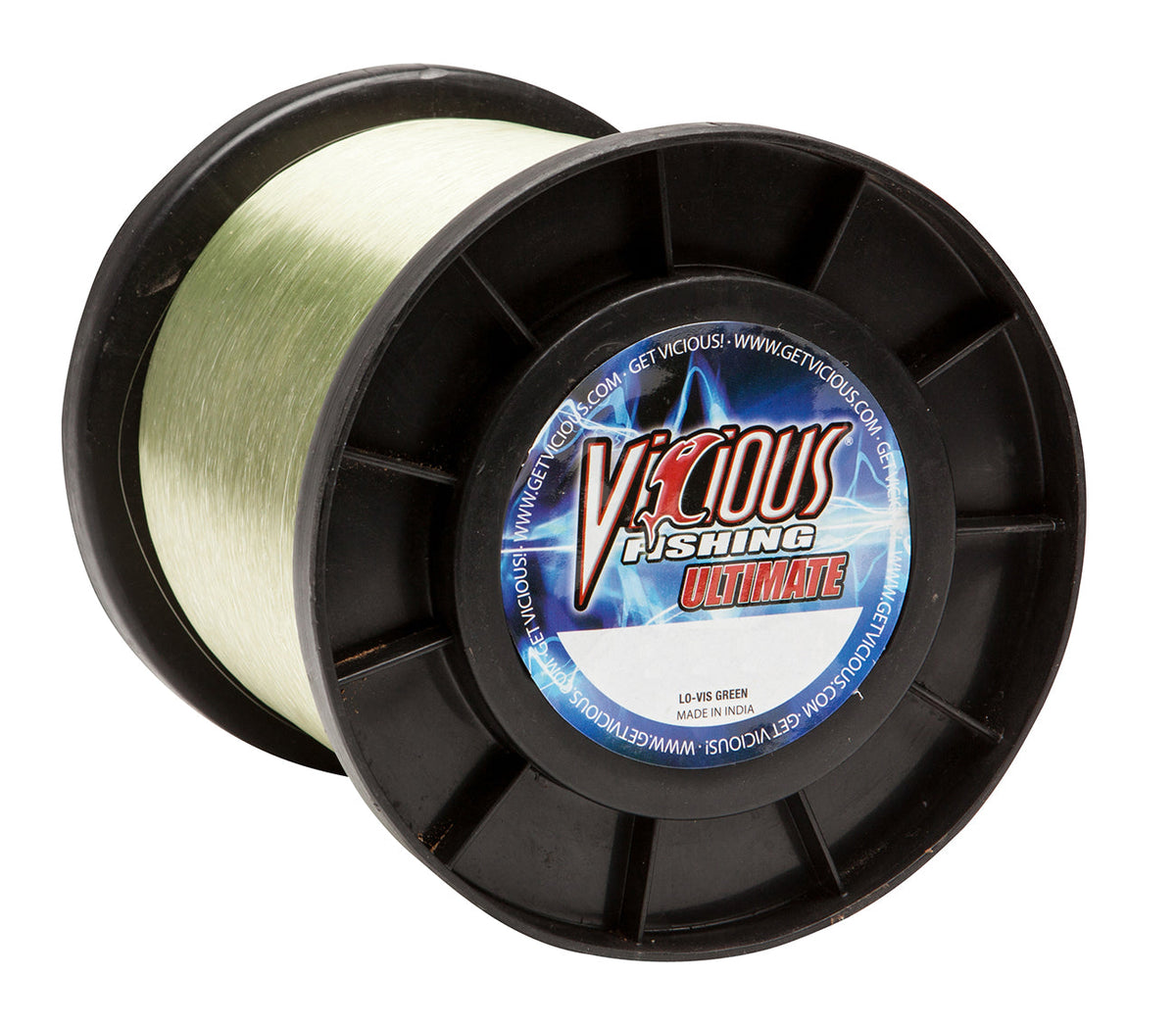 Vicious Ultimate Lo-Vis Green Mono - 14 Lb Test